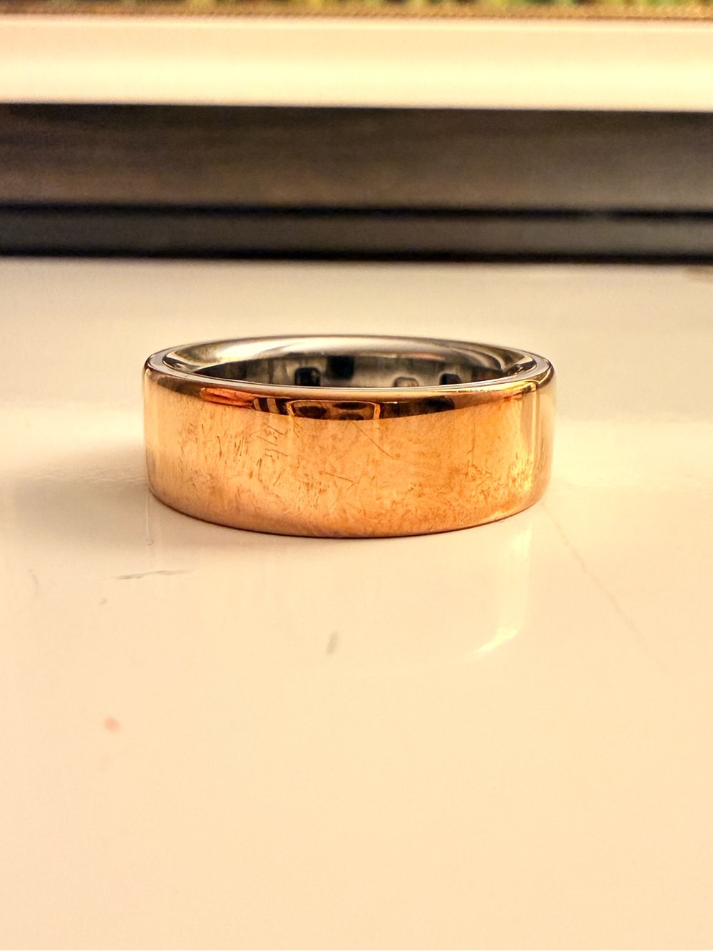 Rose Gold Oura Ring 4 Gen - size 11